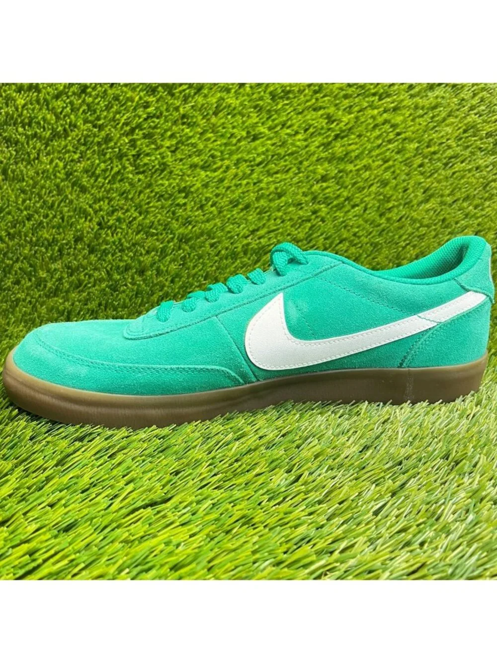 Nike Killshot 2 Mens Size 11 Green White Gum Athletic Suede Shoes Sneakers
